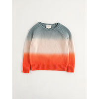 Nanos knitwear Nanos Red White and Blue Ombre Sweater