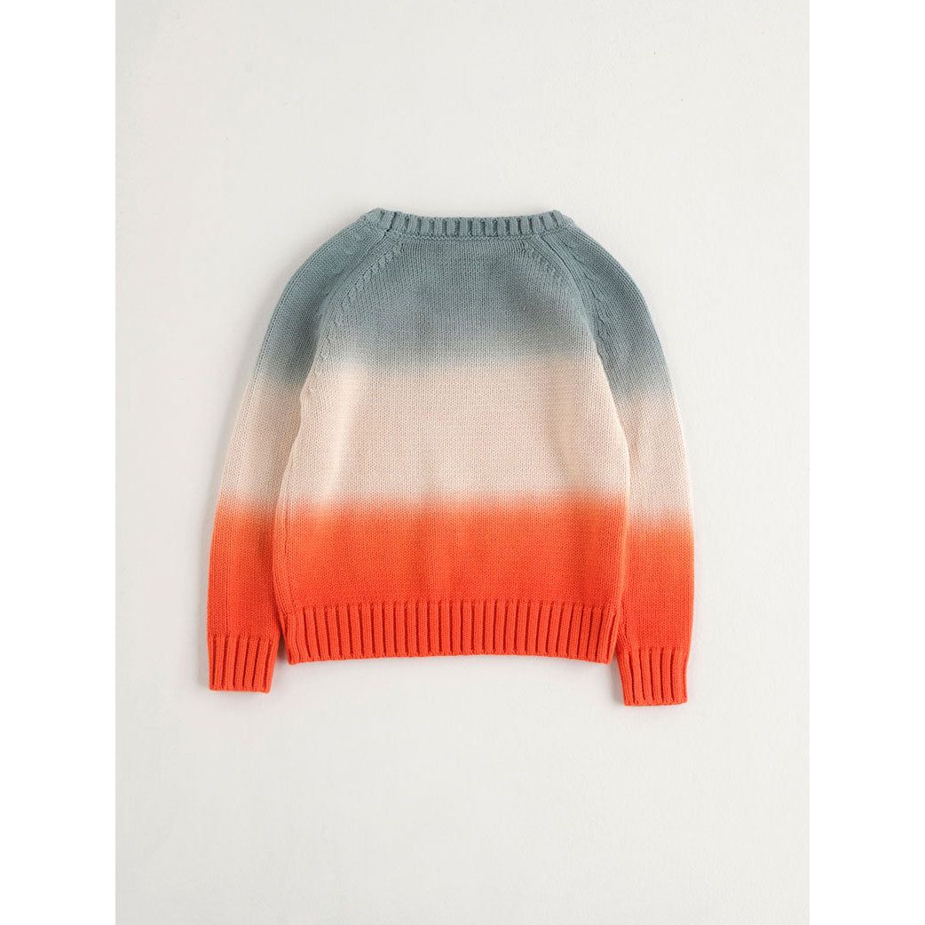 Nanos knitwear Nanos Red White and Blue Ombre Sweater