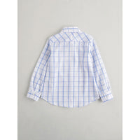 Nanos shirts Nanos Blue Check Collared Shirt