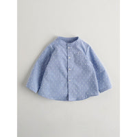 Nanos shirts Nanos Chambray Dot Pocket Baby Tunic