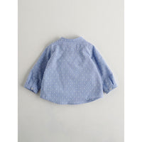 Nanos shirts Nanos Chambray Dot Pocket Baby Tunic
