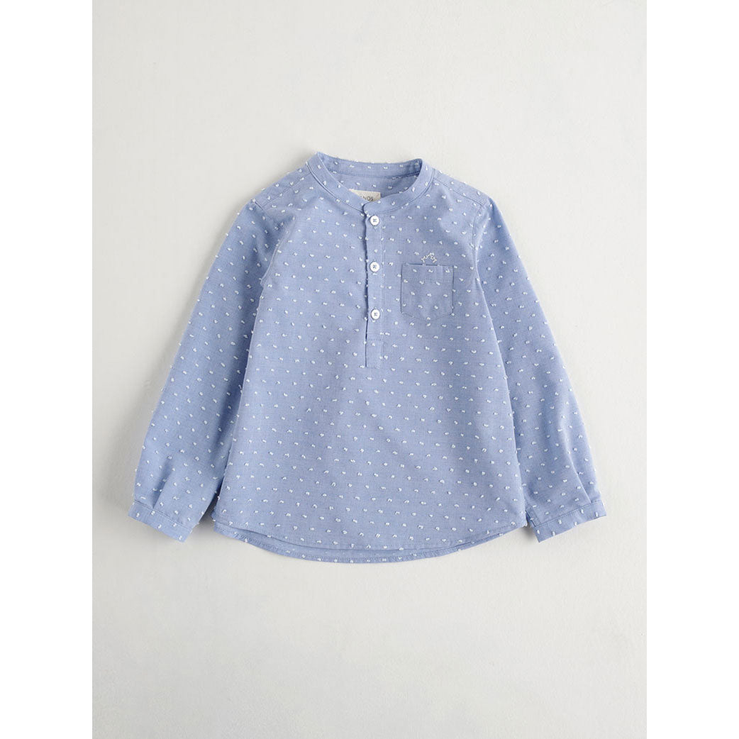 Nanos shirts Nanos Chambray Dot Pocket Tunic