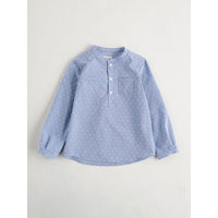 Nanos shirts Nanos Chambray Dot Pocket Tunic