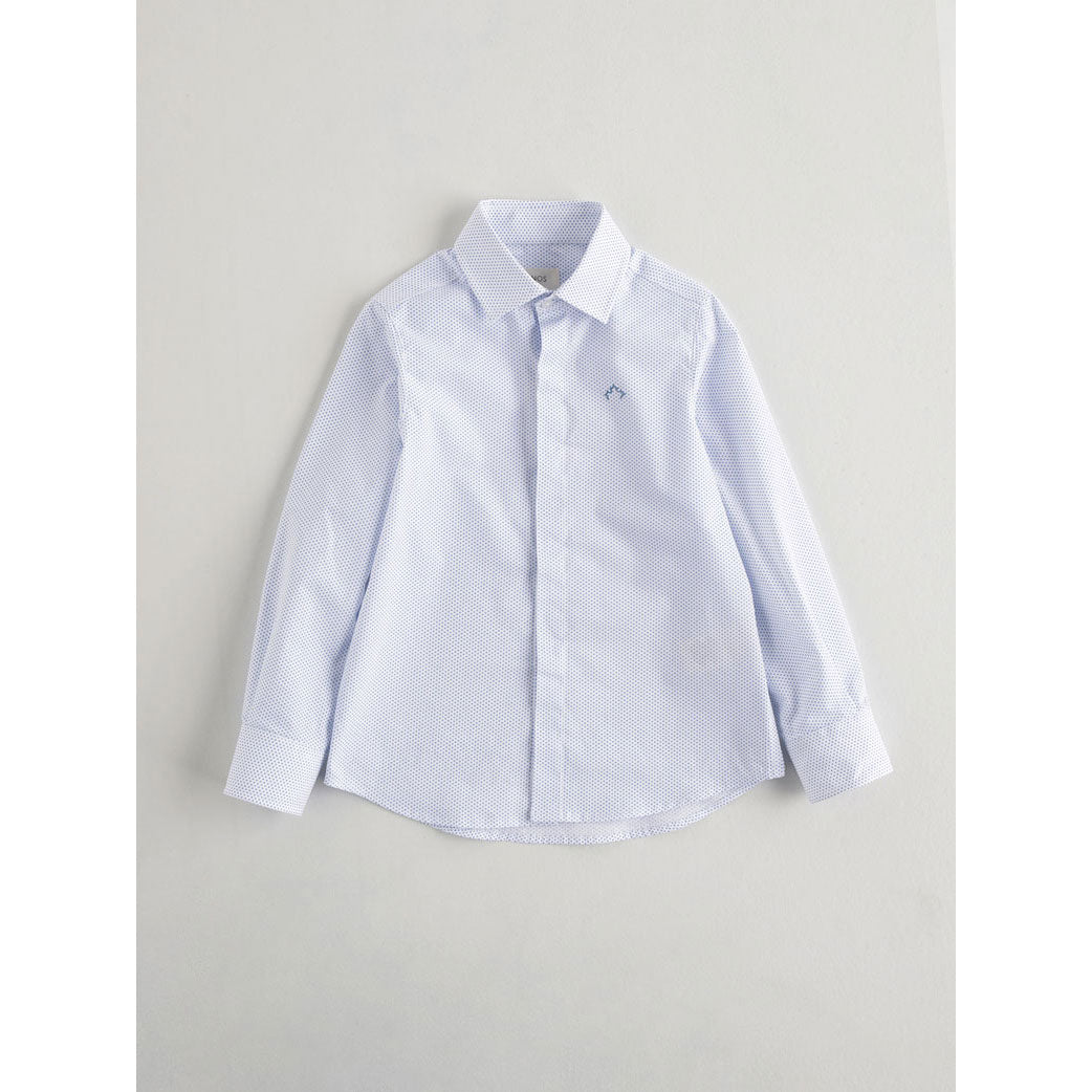 Nanos shirts Nanos Light Blue Collared Shirt