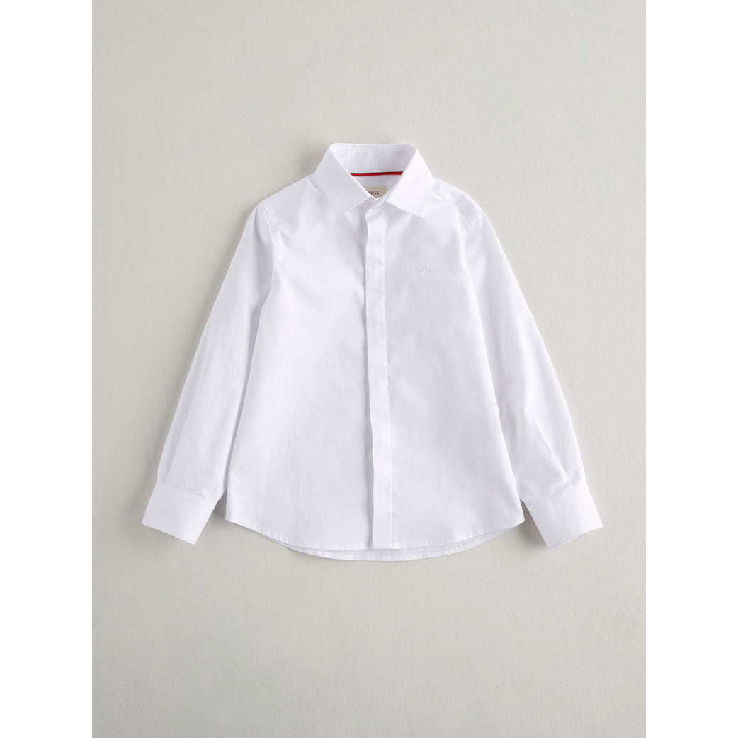 Nanos shirts Nanos White Collared Shirt