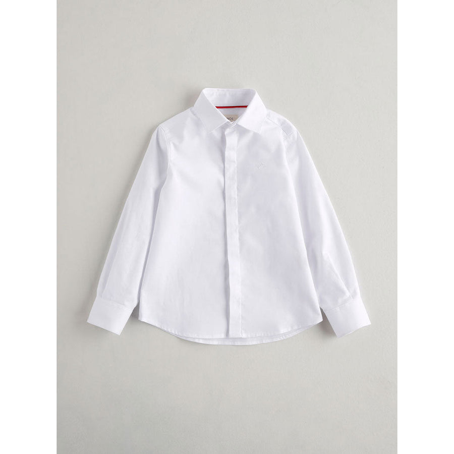 Nanos shirts Nanos White Collared Shirt