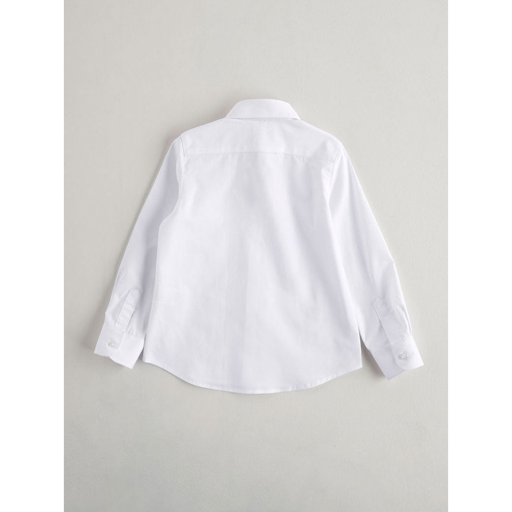 Nanos shirts Nanos White Collared Shirt