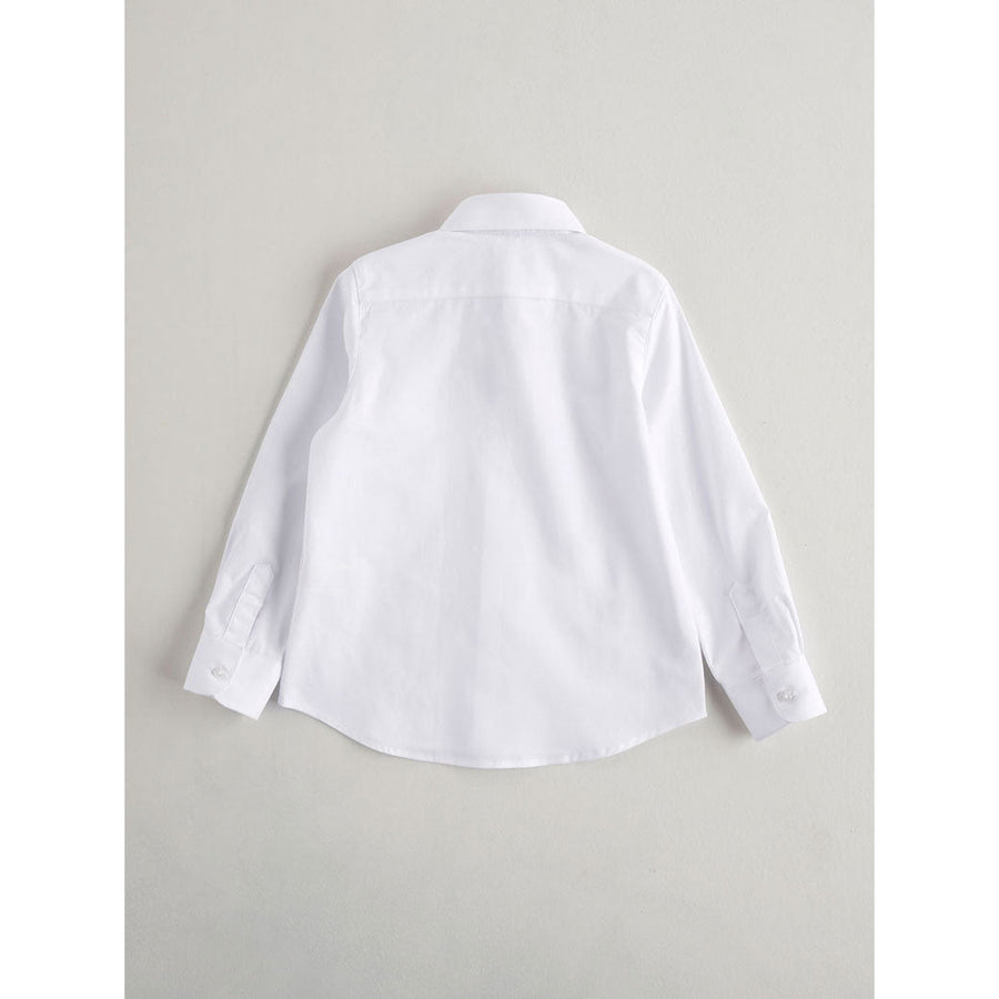Nanos shirts Nanos White Collared Shirt
