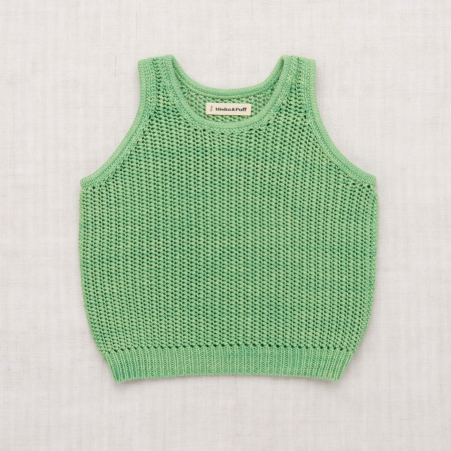 Misha and Puff Peapod Net Stitch Tank