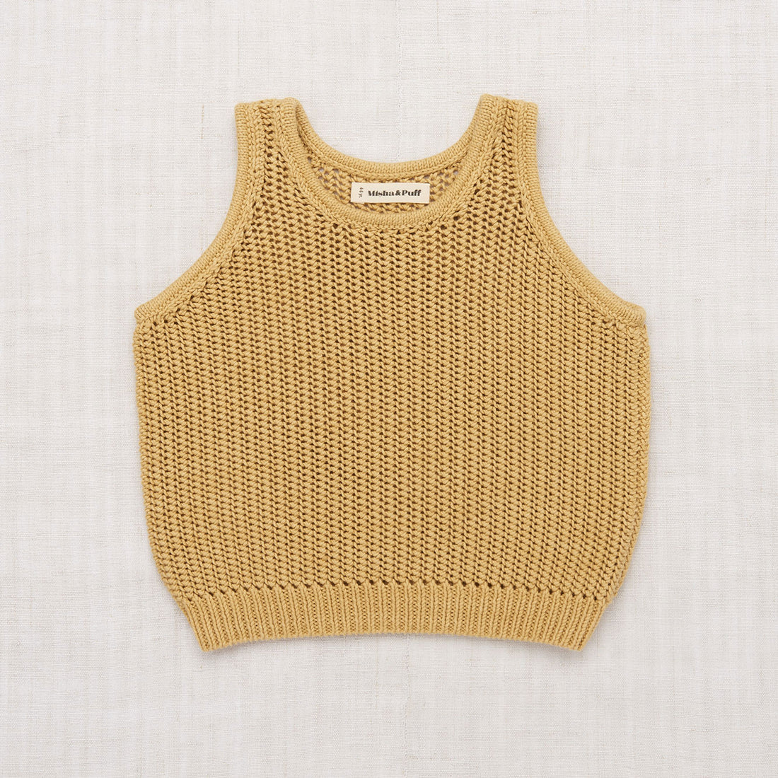 Misha and Puff Root Net Stitch Tank