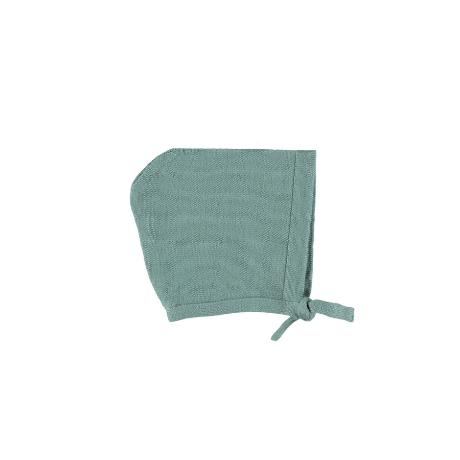 Piupiuchick Sage Green Merino Knit Bonnet