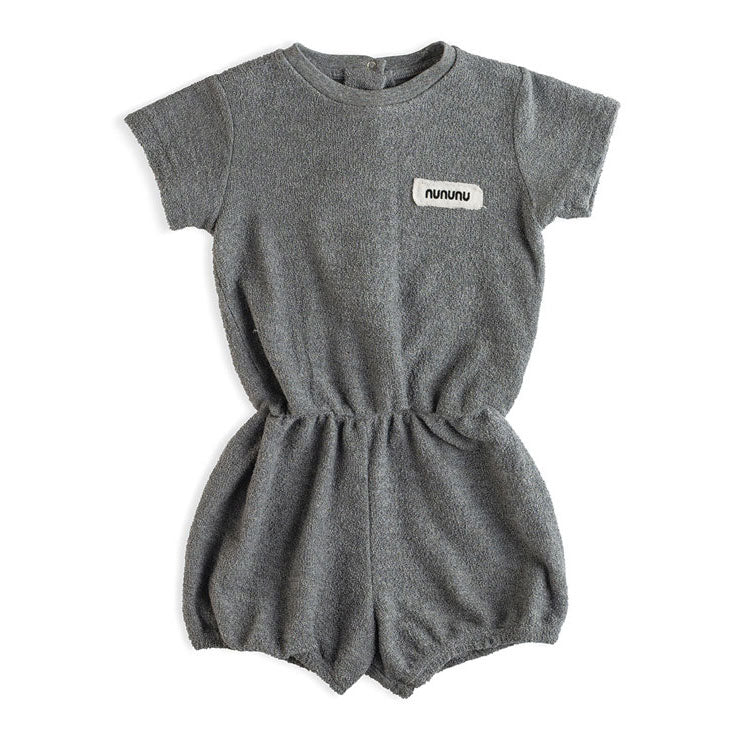 NUNUNU Dusty Hthr Grey Cuddle Yoga Overall