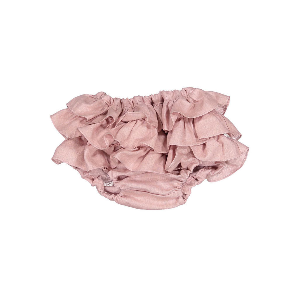 Nueces bottoms Nueces Dusty Pink Linen Buganvilla Bloomers