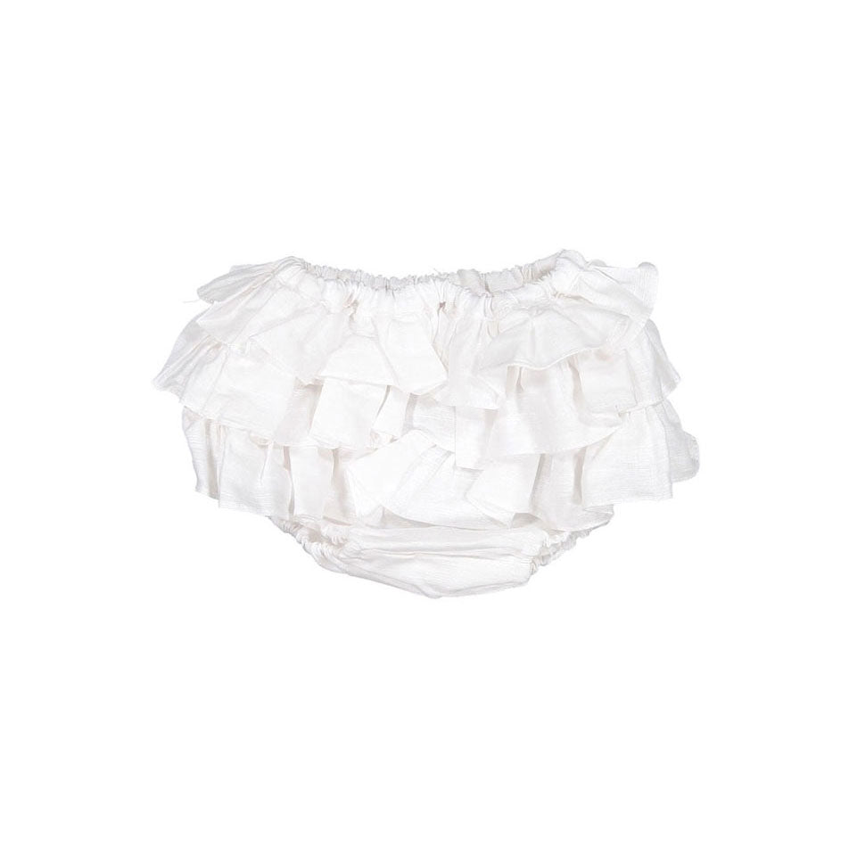 Nueces bottoms Nueces White Linen Buganvilla Bloomers