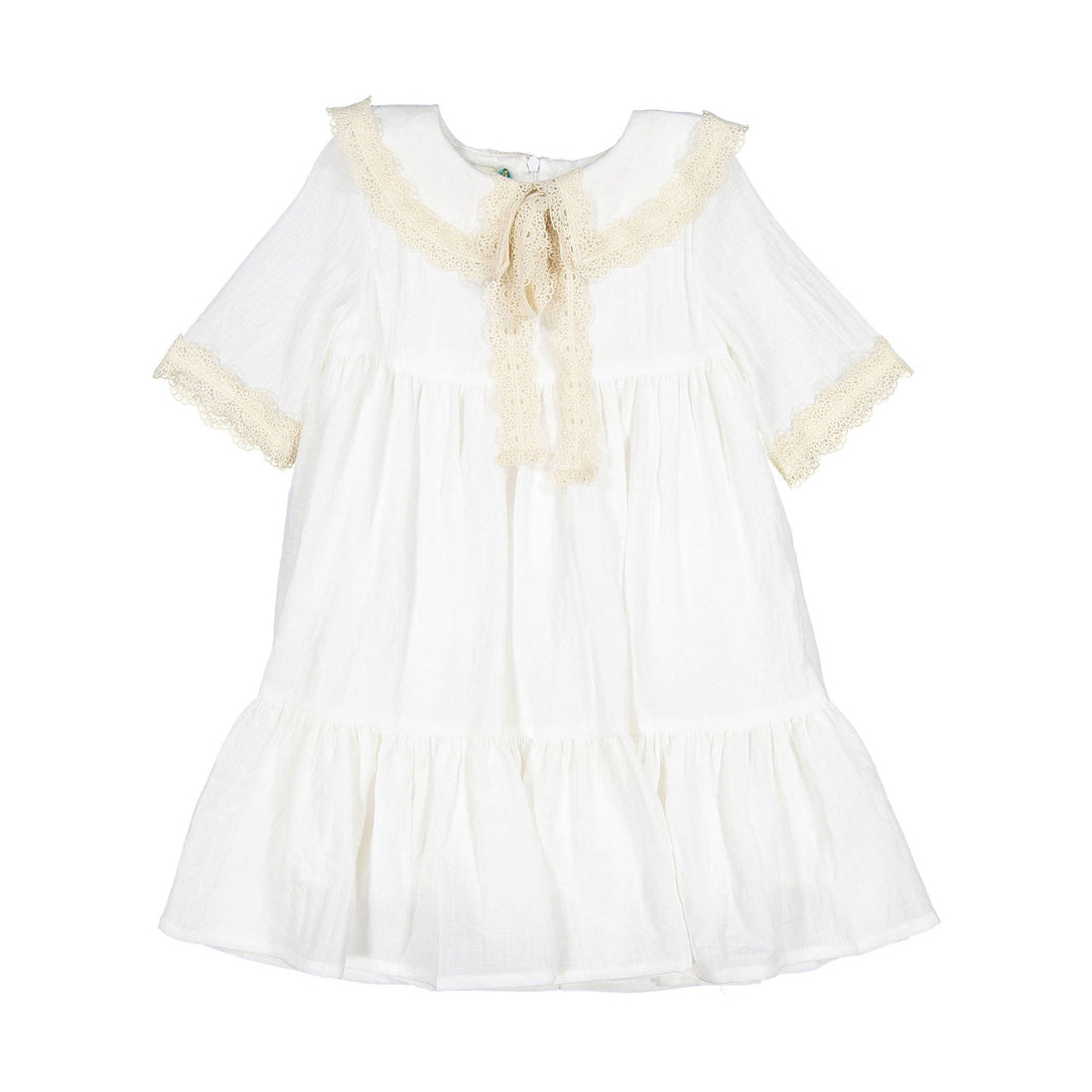Nueces dresses Nueces Ivory Areca Guipure Dress