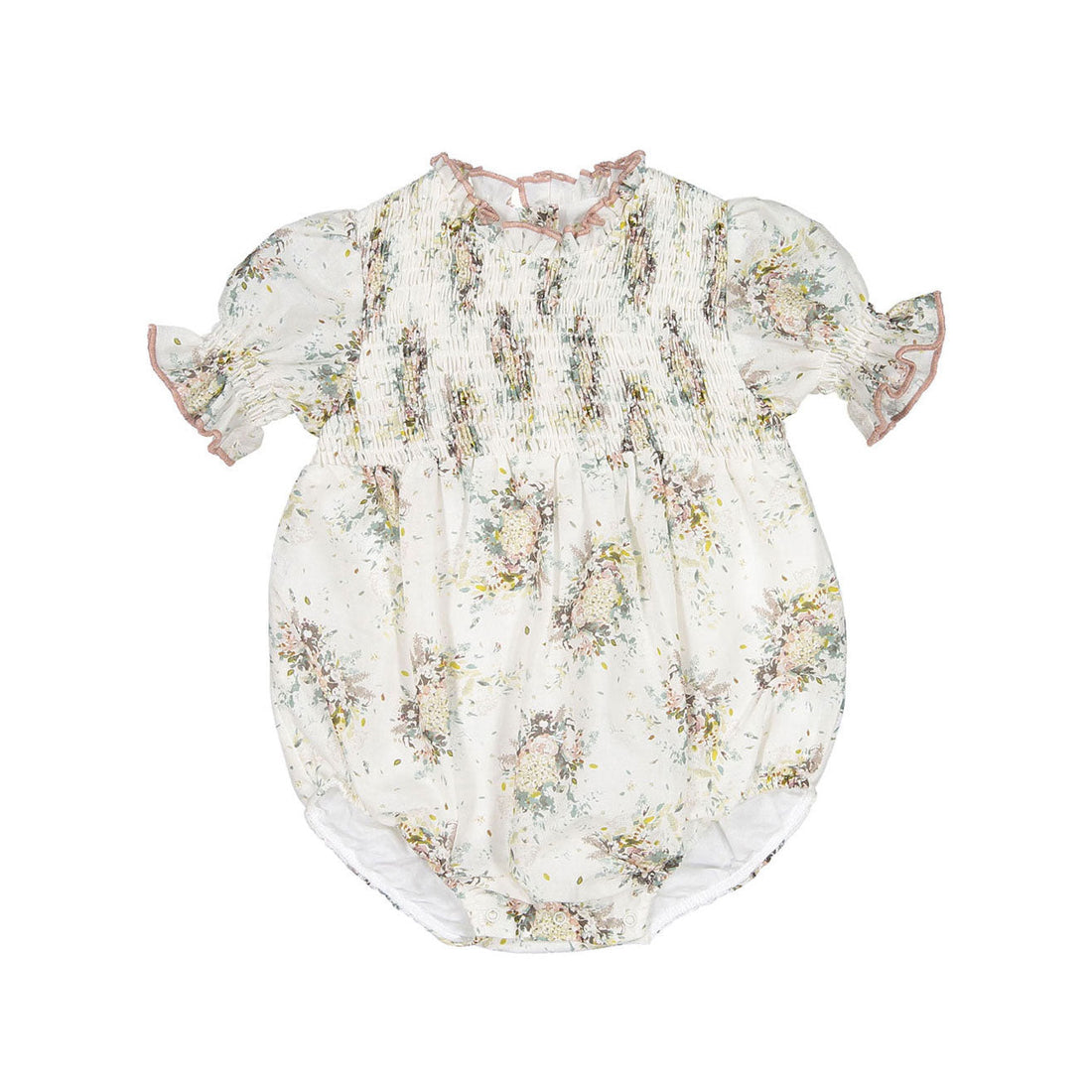 Nueces rompers Nueces Colorful Flowers Margarita Romper