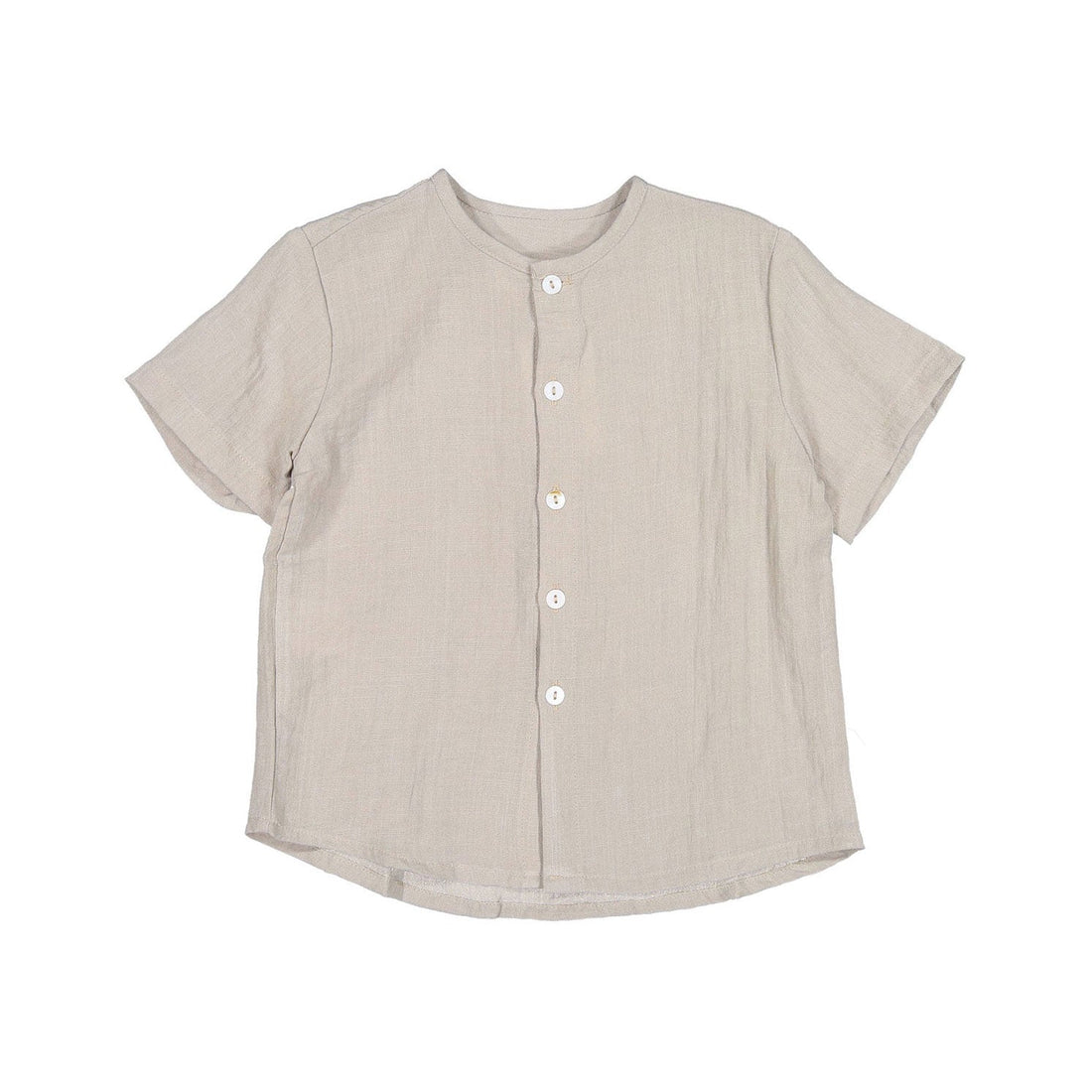 Nueces shirts Nueces Stone Short Sleeve Mao Shirt