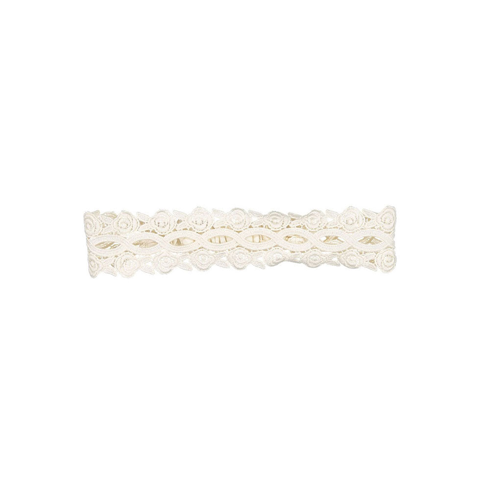 NUNUBIEL accessories OS Nunubiel Cream Rose Hairband