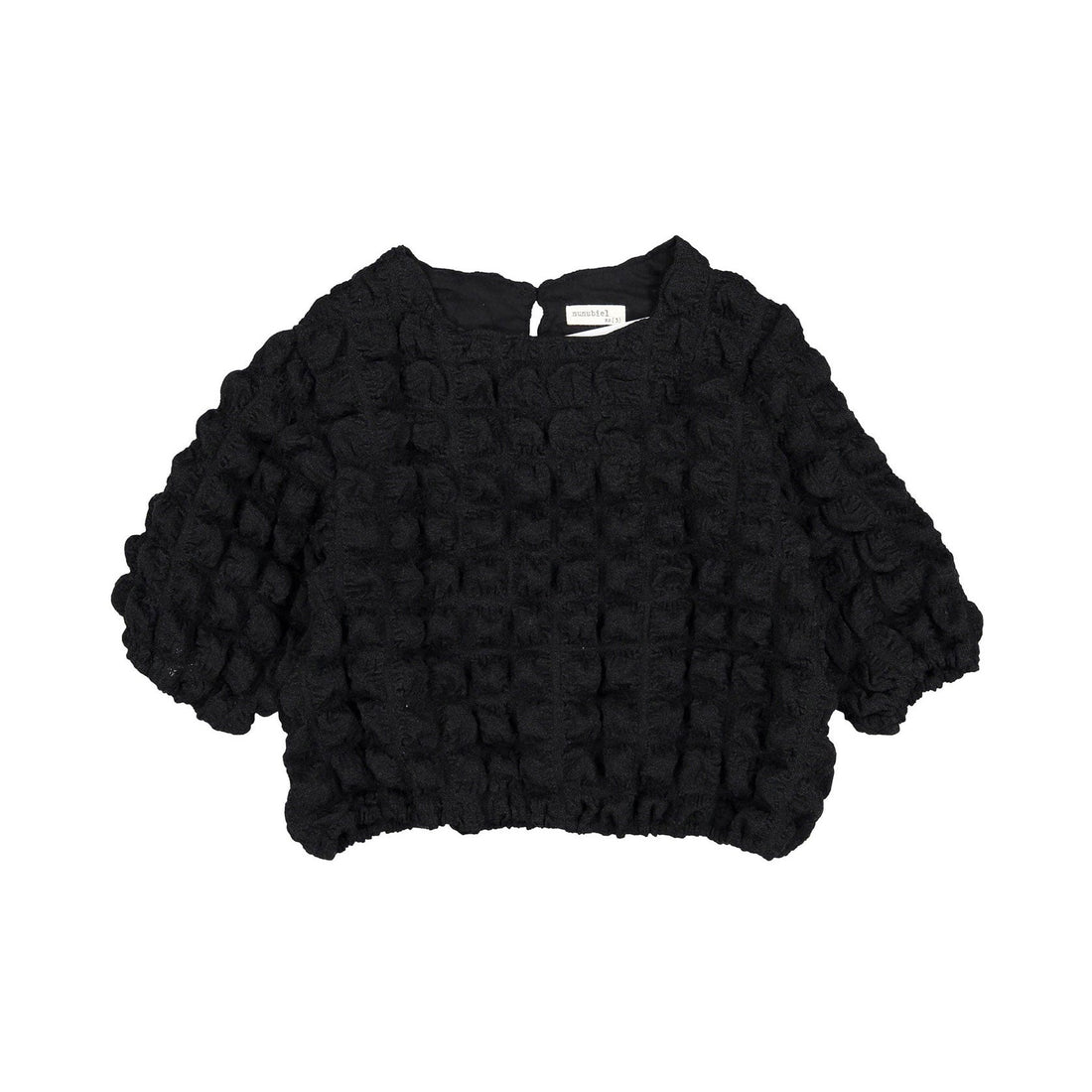 NUNUBIEL blouses Nunubiel Black Pop Corn Blouse