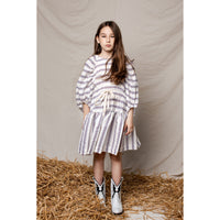 Unlabel White/Navy Stripes Cielo Dress
