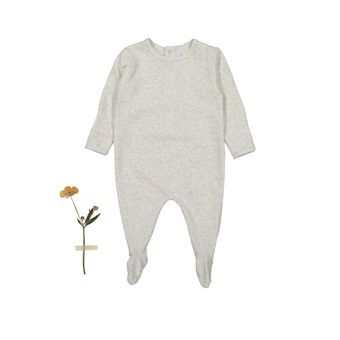 Lovely Littles The Cotton Romper -Oatmeal
