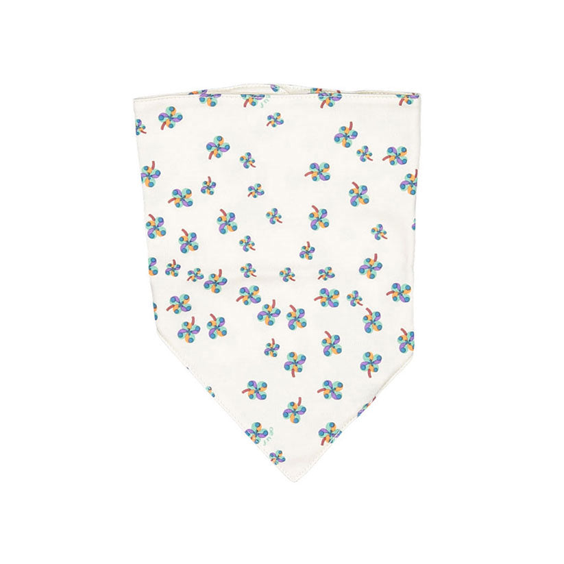 Oeuf accessories OS Oeuf Bib - Gardenia/Clover Print