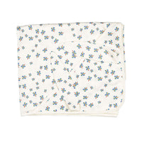 Oeuf accessories OS Oeuf Bunny Blanket - Gardenia/Clover Print