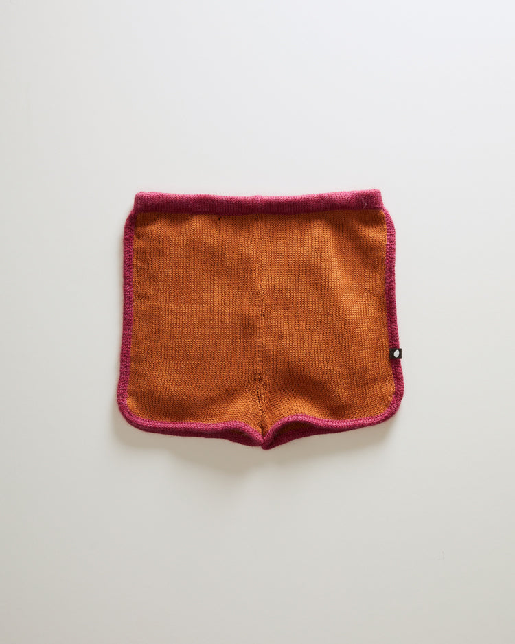 Oeuf bottoms Oeuf 70'S Shorts - Papaya/Fuschia