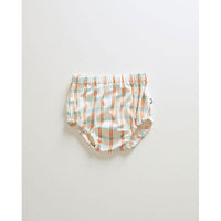 Oeuf bottoms Oeuf Bloomer - Gardenia/Check Print