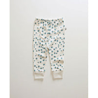 Oeuf bottoms Oeuf Leggings - Gardenia/Clover Print