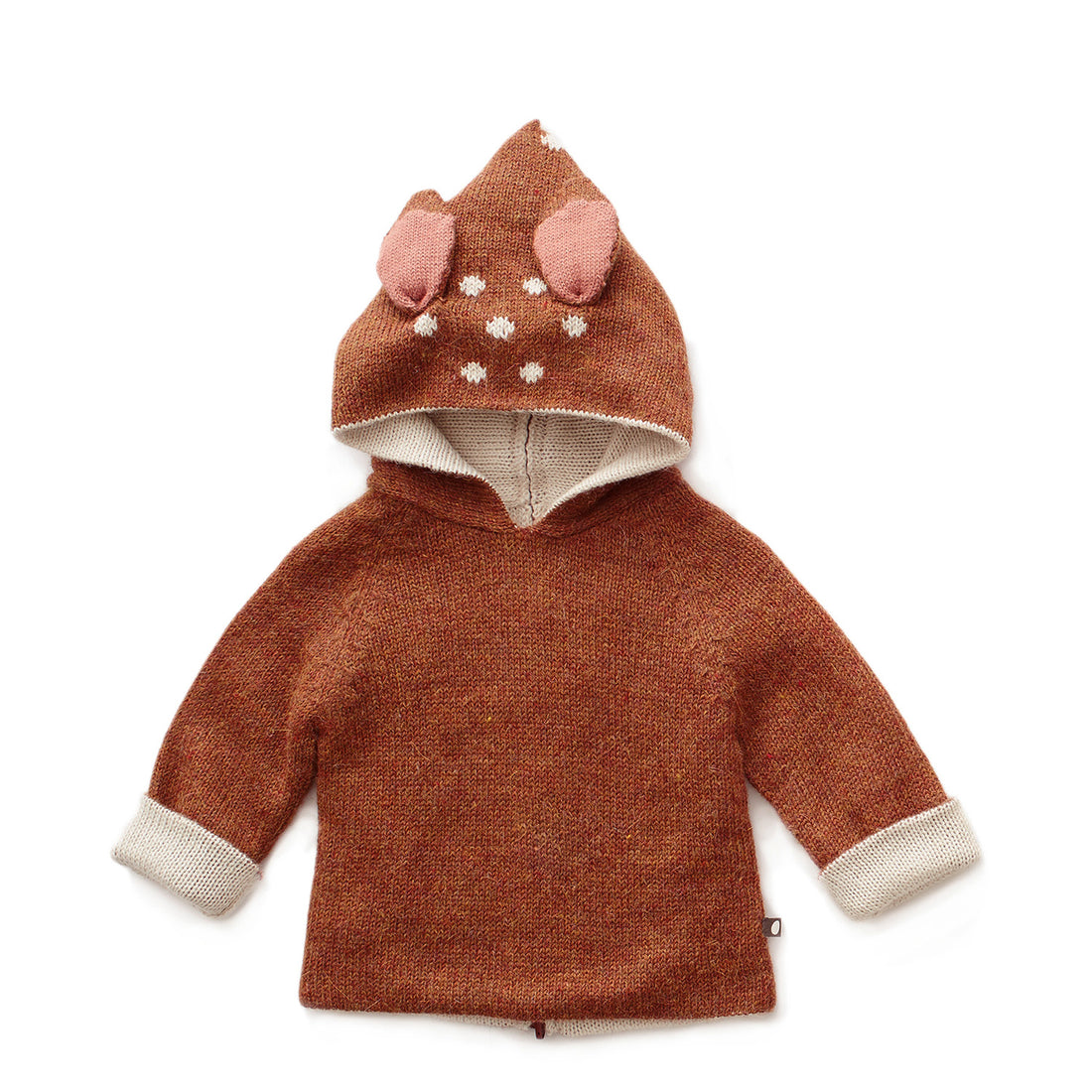 Oeuf Bambi Hoodie-Hazelnut/Bambi