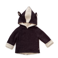 Oeuf Skunk Hoodie-Black/Skunk