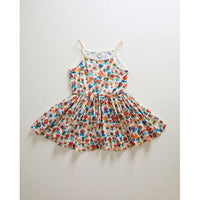 Oeuf dresses Oeuf Kids Flouncy Dress - Gardenia/Large Flower
