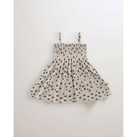 Oeuf dresses Oeuf Smocked Dress - Gardenia/Clover Print