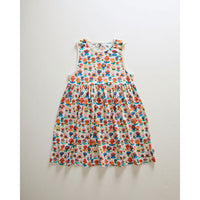 Oeuf dresses Oeuf Tank Dress - Gardenia/Large Flower