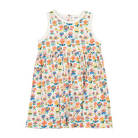 Oeuf dresses Oeuf Tank Dress - Gardenia/Large Flower
