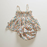 Oeuf sets Oeuf Baby Smocked Set - Multii/Small Flower