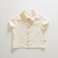 Oeuf shirts Oeuf Button Down Shirt - Gardenia