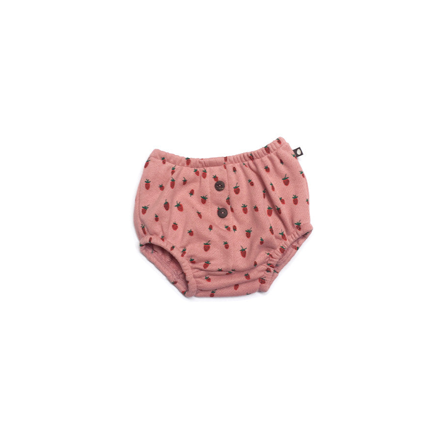 Oeuf Rose Strawberries Bubble Shorts - Ladida
