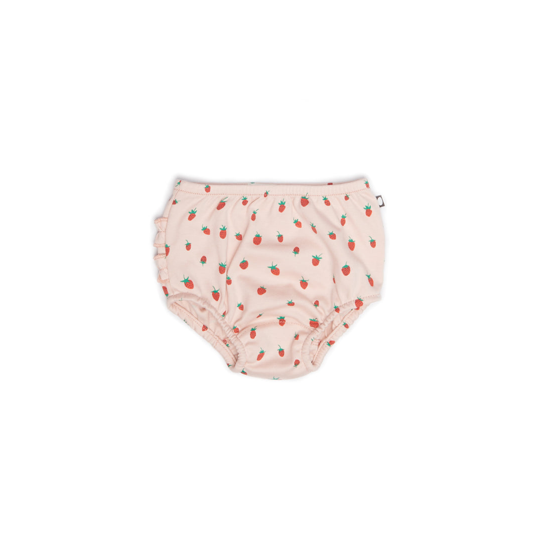 Oeuf Strawberries Ruffle Diaper Cover - Ladida