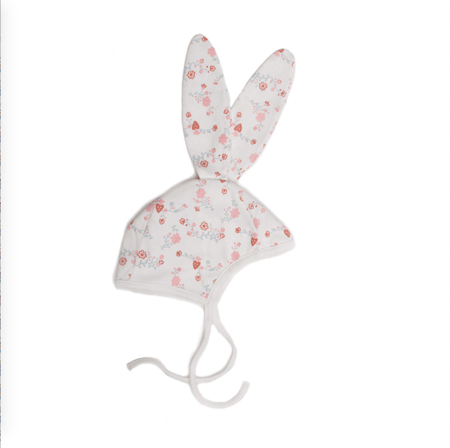 Oeuf White Flowers Bunny Hat - Ladida