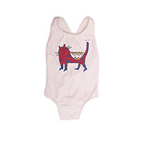 Oeuf Light Pink Cat Bathing Suit - Ladida