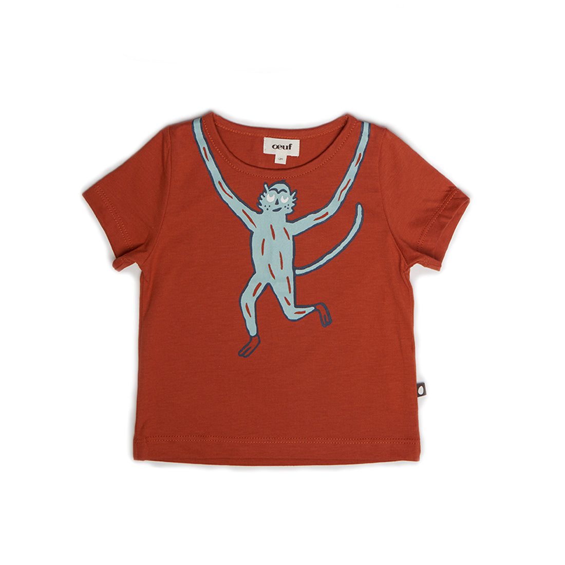 Oeuf Rust Monkey Tee - Ladida