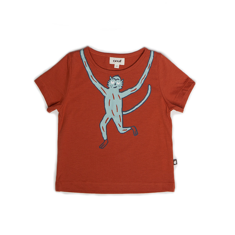 Oeuf Rust Monkey Tee - Ladida