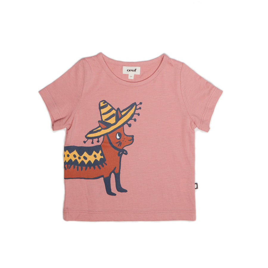 Oeuf Chihuahua Rose Tee - Ladida
