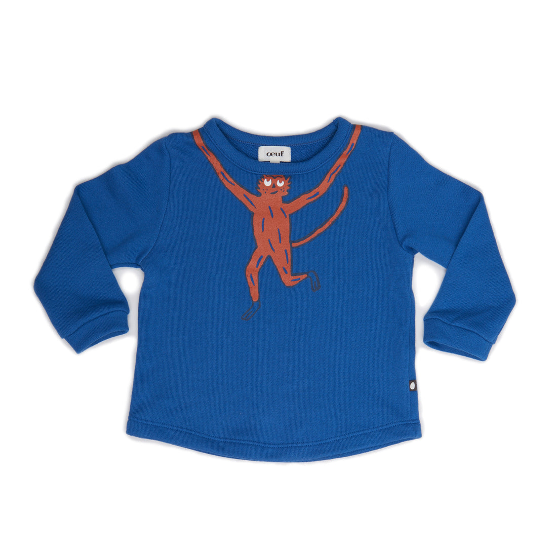 Oeuf Sapphire Monkey Sweatshirt - Ladida