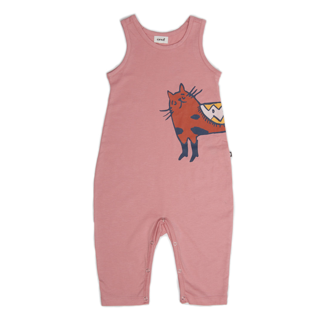 Oeuf Rose Cat Sleeveless Jumper - Ladida