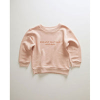 Oeuf sweatshirts Oeuf Swisseatshirt - Warm Blush/Wild Child sweatshirt