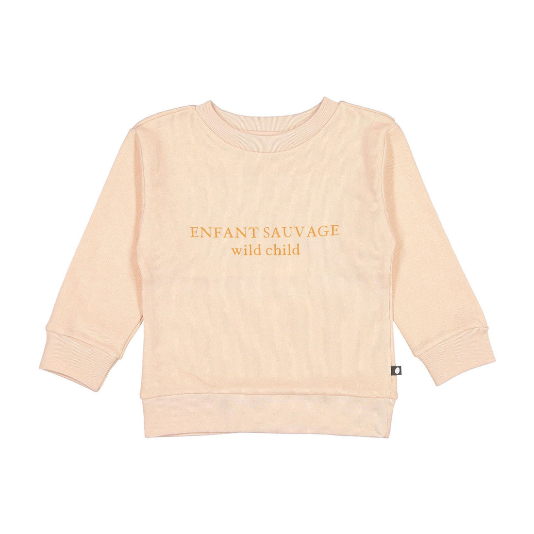 Oeuf sweatshirts Oeuf Swisseatshirt - Warm Blush/Wild Child sweatshirt
