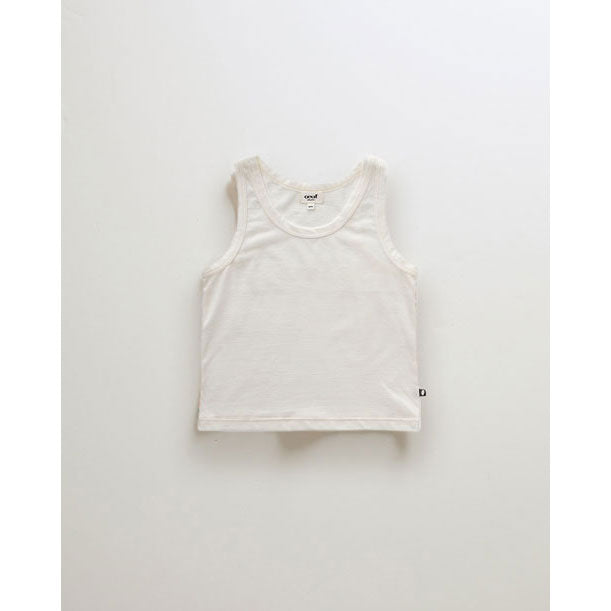 Oeuf tees Oeuf Tank Top - Gardenia